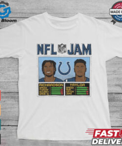 NFL Jam Indianapolis Colts Richardson And Taylor 2024 t shirt