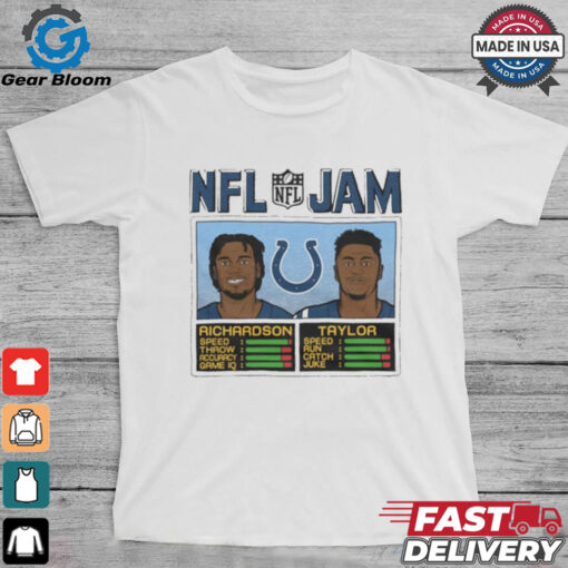 NFL Jam Indianapolis Colts Richardson And Taylor 2024 t shirt