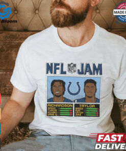 NFL Jam Indianapolis Colts Richardson And Taylor 2024 t shirt