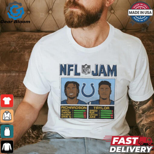 NFL Jam Indianapolis Colts Richardson And Taylor 2024 t shirt