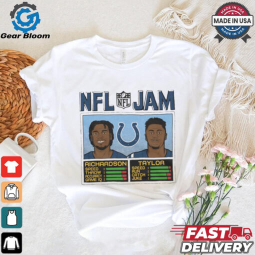 NFL Jam Indianapolis Colts Richardson And Taylor 2024 t shirt