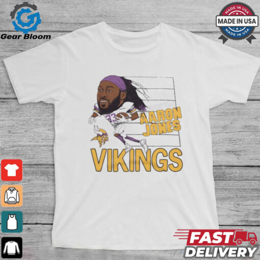 NFL Minnesota Vikings Showtyme Aaron Jones t shirt