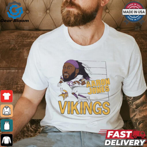 NFL Minnesota Vikings Showtyme Aaron Jones t shirt