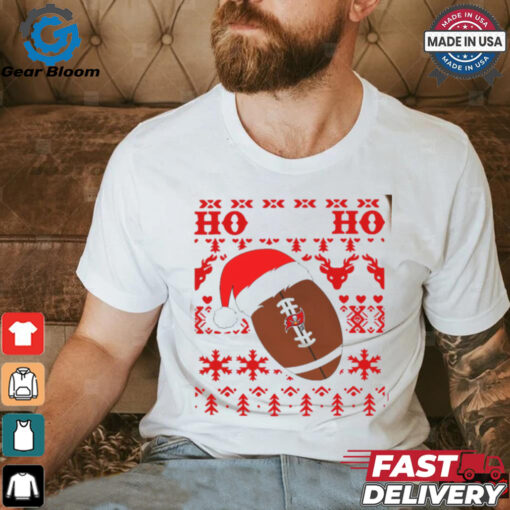 NFL Tampa Bay Buccaneers Football Santa Claus Hohoho Christmas Pattern shirt