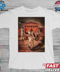 NFL Week 6 Matchup Cleveland Browns Vs. Philadelphia Eagles 2024 Poster t shirt