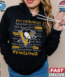 NHL Pittsburgh Penguins Girls' Crew Neck T Shirt