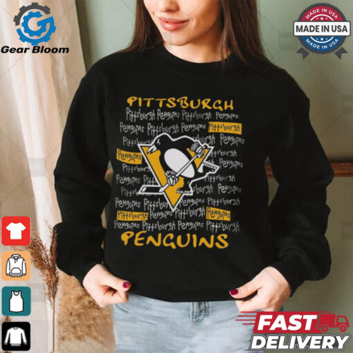 NHL Pittsburgh Penguins Girls’ Crew Neck T Shirt