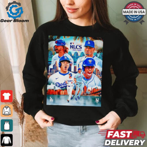 NY Mets vs LA Dodgers 2024 NLCS champions shirt