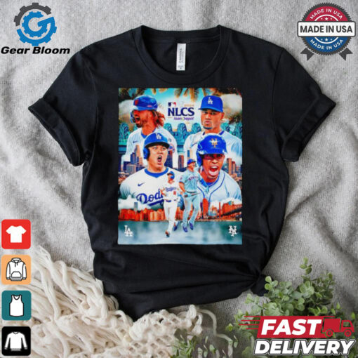 NY Mets vs LA Dodgers 2024 NLCS champions shirt