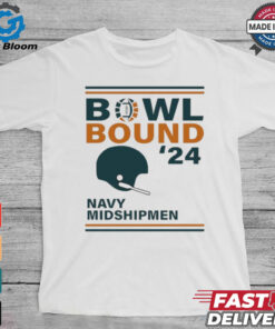 Navy Midshipmen 2024 Bowl Bound Helmet Shirt