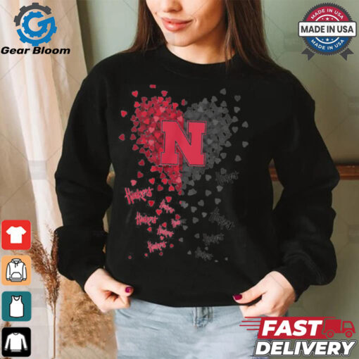 Nebraska Cornhuskers Heart Shirt