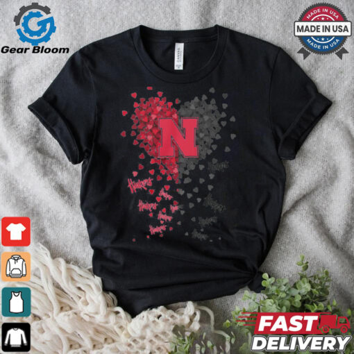 Nebraska Cornhuskers Heart Shirt