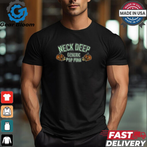 Neck Deep Generic Pop Punk Pumpkin Shirt