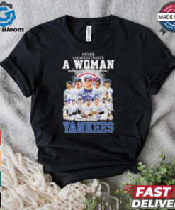 Never Underestimate A Woman Who Understands Baseball And Loves New York Yankees ALCS Shirt