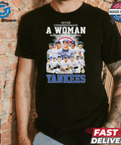 Never Underestimate A Woman Who Understands Baseball And Loves New York Yankees ALCS Shirt