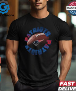 New England Patriots Spiral Heavyweight T Shirt