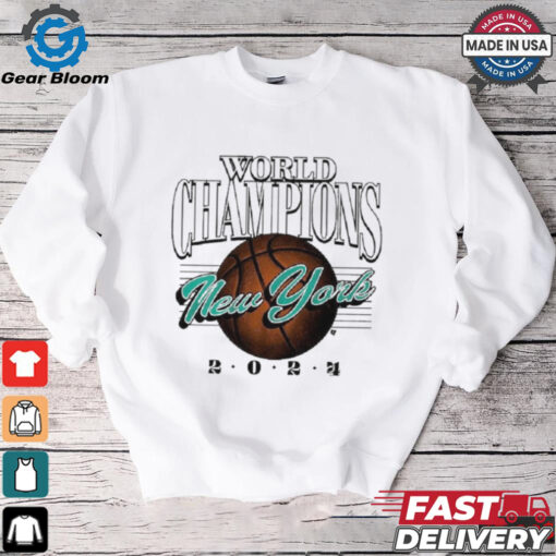 New York Basketball World Champions 2024 Shirt
