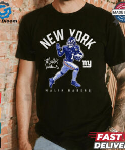 New York Giants Malik Nabers Stiff Arm T Shirt