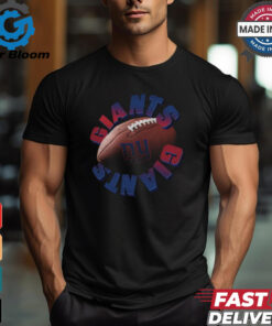 New York Giants Spiral Heavyweight T Shirt