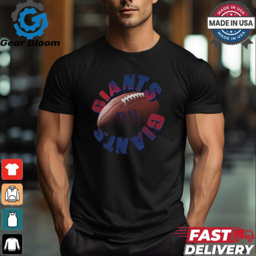 New York Giants Spiral Heavyweight T Shirt