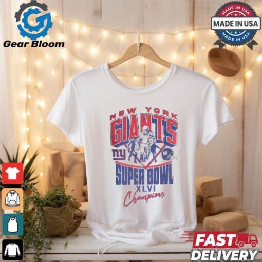 New York Giants Super Bowl Relaxed Graphic T Shirt