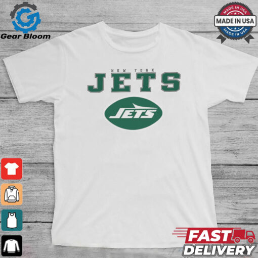 New York Jets Gameday Couture Women_s Big Goals Relaxed Fit French Terry Pullover shirt