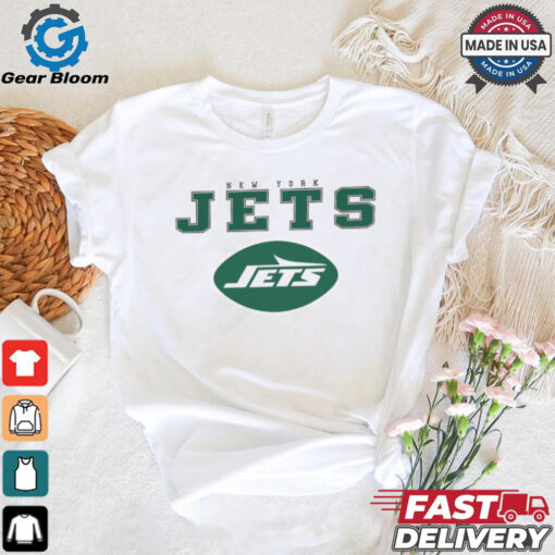 New York Jets Gameday Couture Women_s Big Goals Relaxed Fit French Terry Pullover shirt