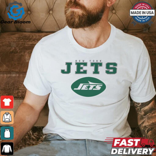 New York Jets Gameday Couture Women_s Big Goals Relaxed Fit French Terry Pullover shirt