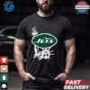 New York Jets x Aleali May Black T Shirt