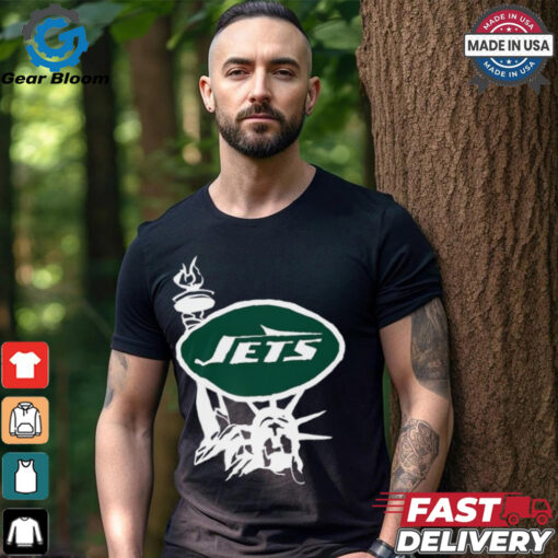 New York Jets x Aleali May Black T Shirts