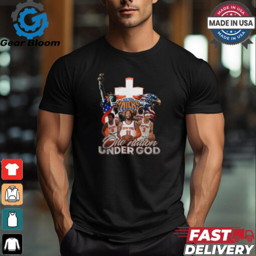 New York Knicks One Nation Under God Unisex T Shirt