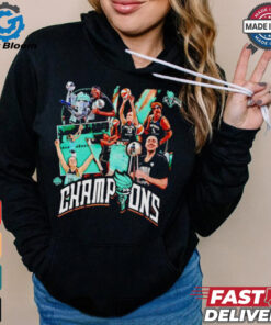 New York Liberty 2024 WNBA Finals Champions players shirt