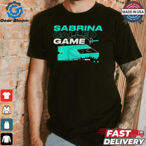 New York Liberty Sabrina Ionescu Called Game from the Logo t shirt