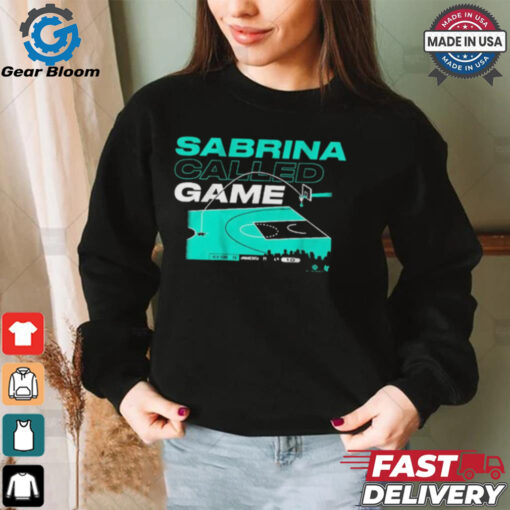 New York Liberty Sabrina Ionescu Called Game from the Logo t shirt