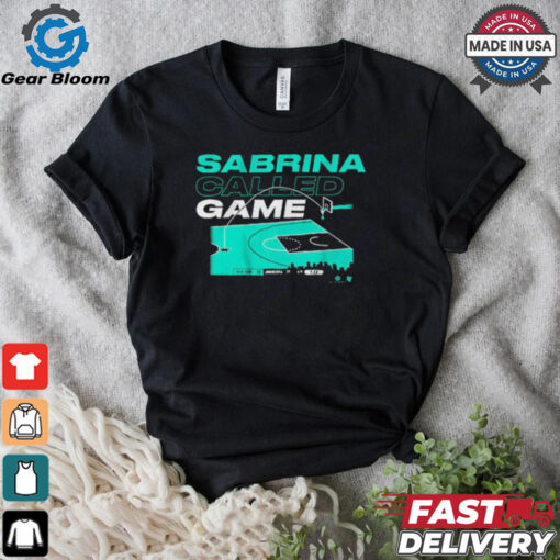 New York Liberty Sabrina Ionescu Called Game from the Logo t shirt