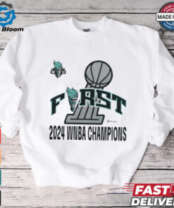 New York Liberty Stadium Essentials Unisex First Time WNBA Finals Champions Shirt