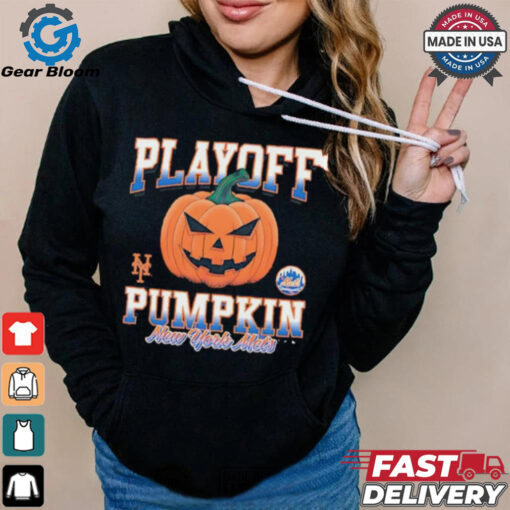 New York Mets 2024 MLB Postseason Playoff Pumpkin Halloween shirt