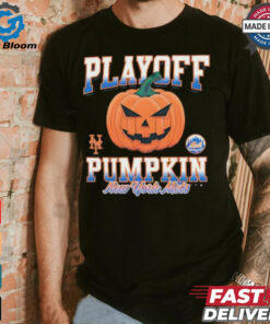 New York Mets 2024 MLB Postseason Playoff Pumpkin Halloween shirt