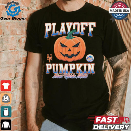 New York Mets 2024 MLB Postseason Playoff Pumpkin Halloween shirt