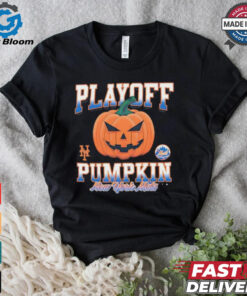 New York Mets 2024 MLB Postseason Playoff Pumpkin Halloween shirt