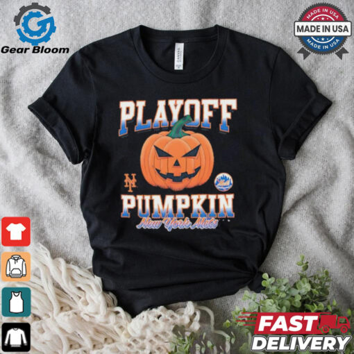 New York Mets 2024 MLB Postseason Playoff Pumpkin Halloween shirt