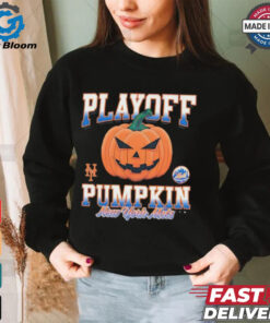 New York Mets 2024 MLB Postseason Playoff Pumpkin Halloween shirt