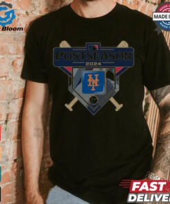 New York Mets 2024 MLB Postseason logo t shirt