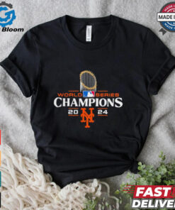 New York Mets 2024 World Series Champions trophy shirt