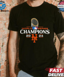 New York Mets 2024 World Series Champions trophy shirt