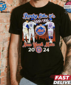 New York Mets Dwight Gooden Tom Seaver And Francisco Lindor Party Like It’s ’69 ’86 shirt