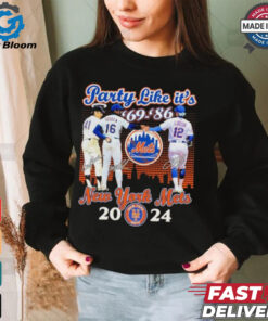 New York Mets Dwight Gooden Tom Seaver And Francisco Lindor Party Like It’s ’69 ’86 shirt