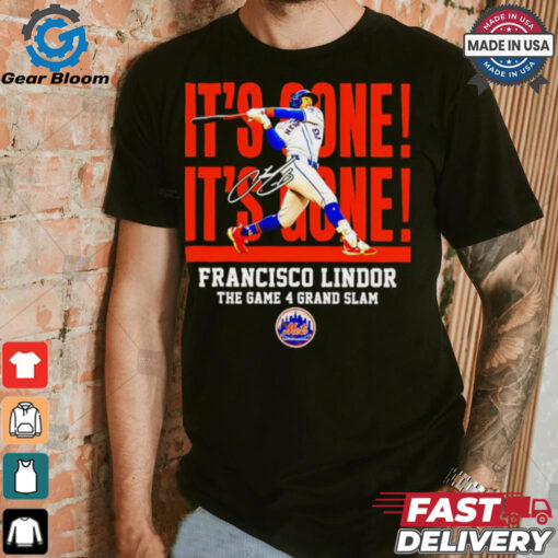 New York Mets Francisco Lindor NLCS 2024 it’s gone shirt