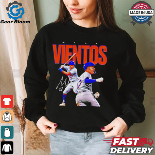 New York Mets Mark Vientos #27 signature shirt