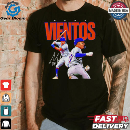 New York Mets Mark Vientos #27 signature shirt